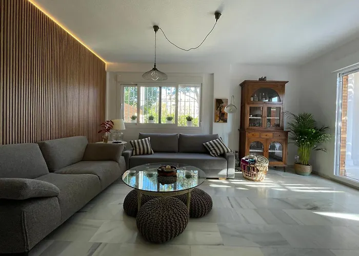 El Jardin De La Palmera Con 2 Parking 펜션 *