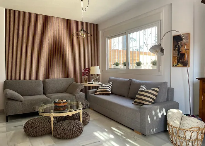 El Jardin De La Palmera Con 2 Parking 펜션