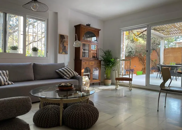 El Jardin De La Palmera Con 2 Parking 펜션 *